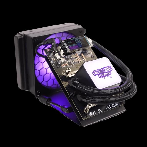 NerdMiner NerdQaxe+ Hydro